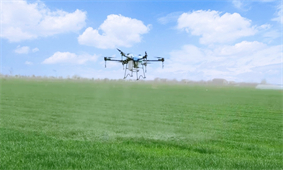 Breaking tradition, agricultural drones improve farming efficiency